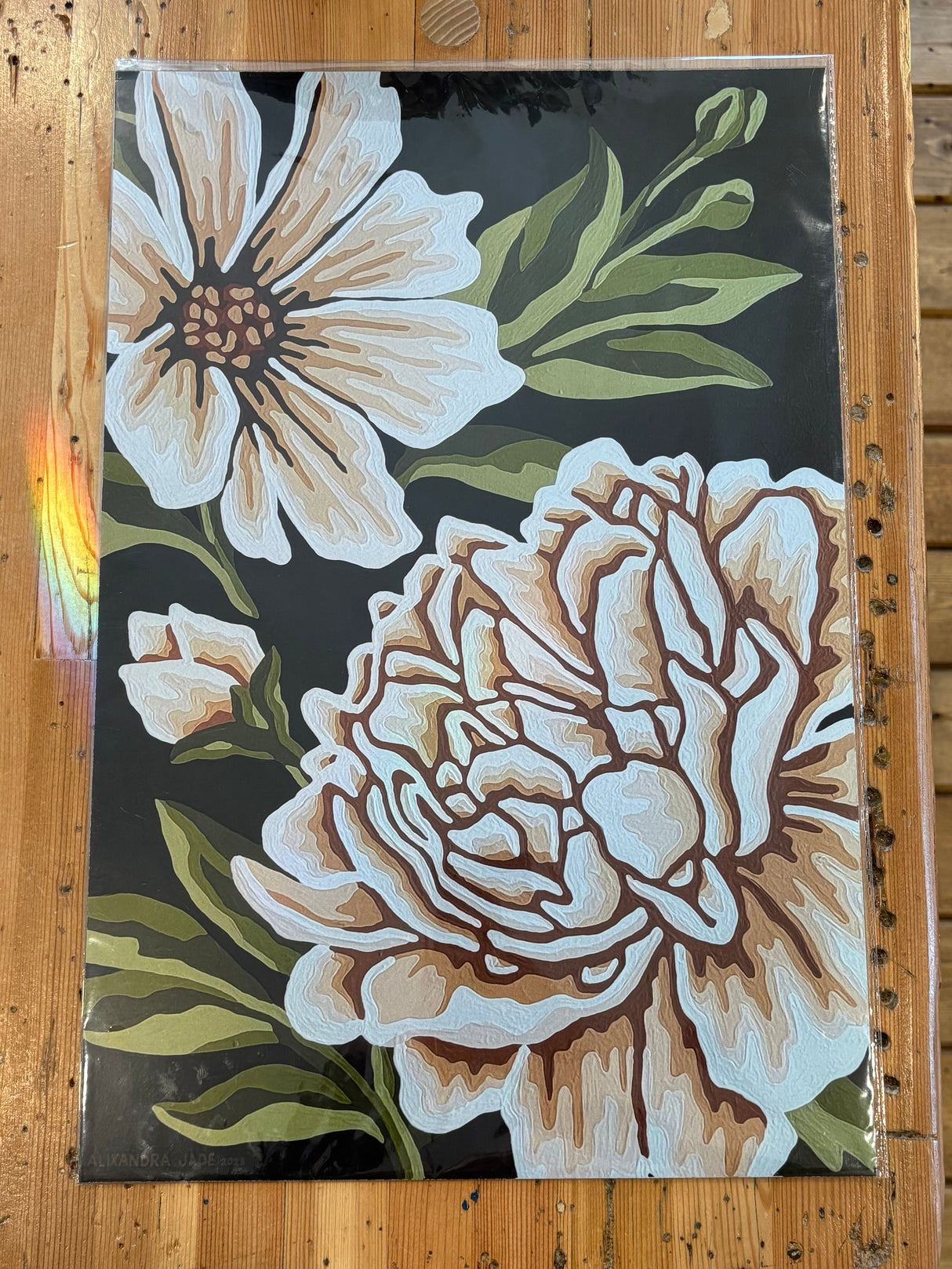 August Floral Fine Art Print