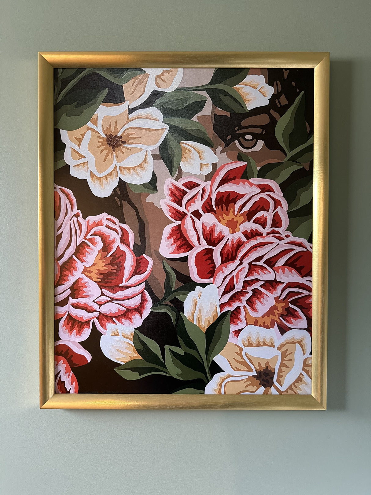 Lady Rouge Fine Art Print