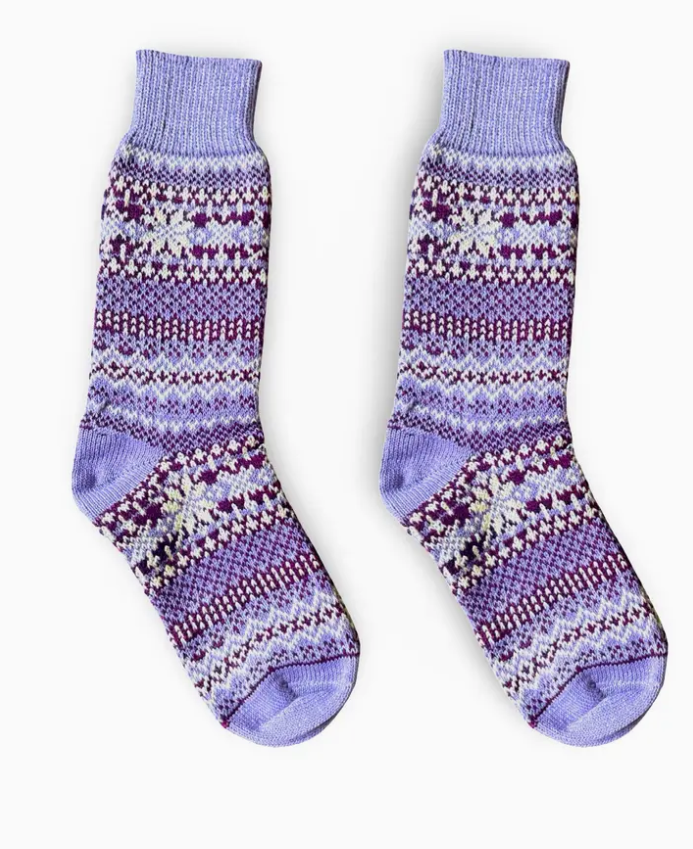Nordic Socks Soft COZY™ Warm (Rosa - Violet) - Unisex: Medium