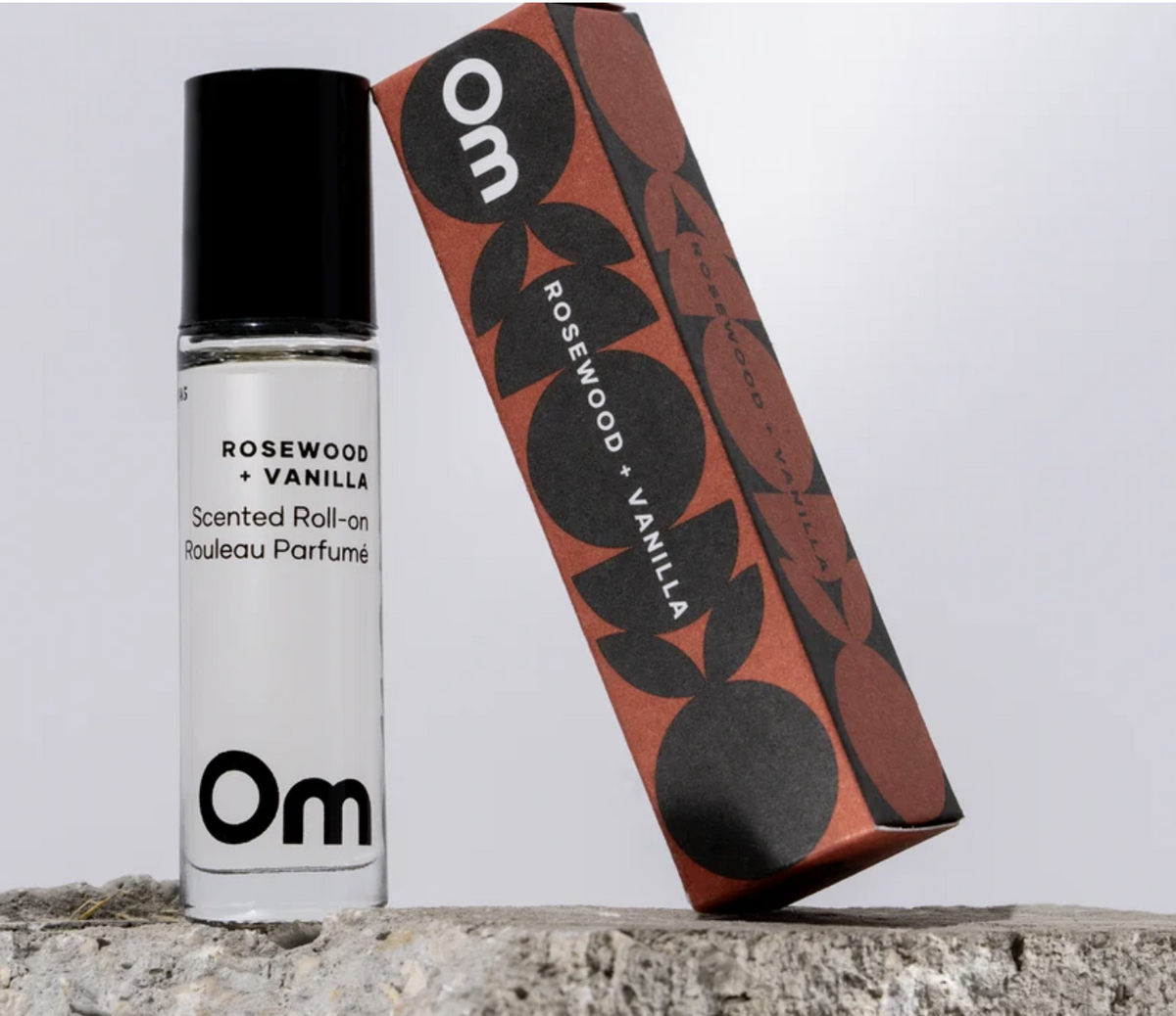 Rosewood + Vanilla Scented Roll On