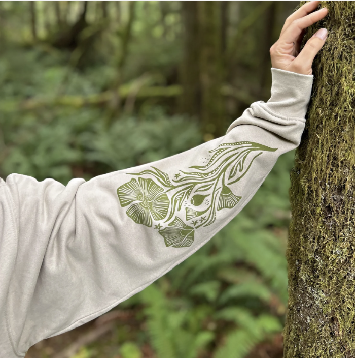 Prairie Garden - Ladies Hoodie