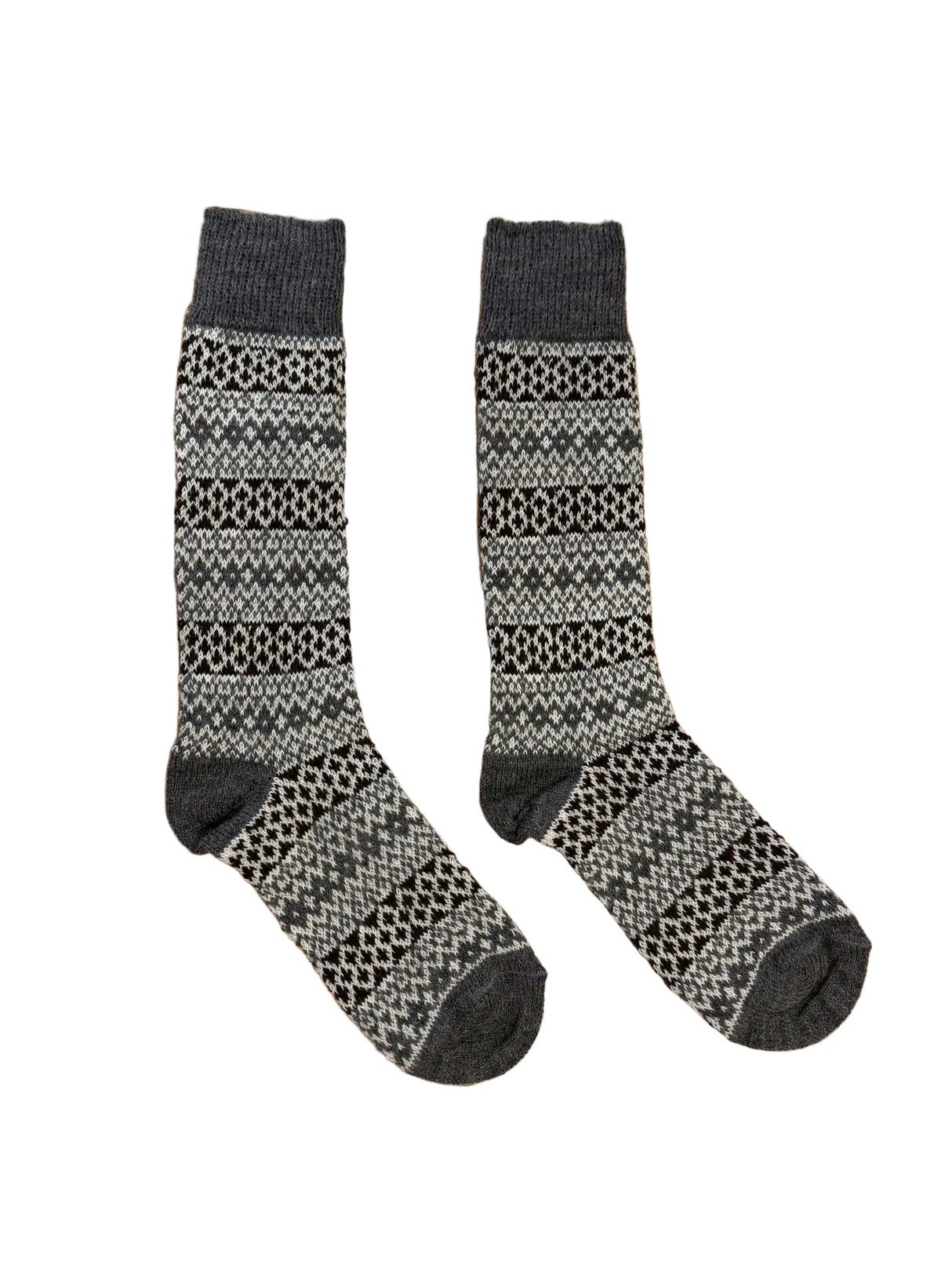 Nordic Socks Merino Wool in PERFORM™ - Torsten - Charcoal
