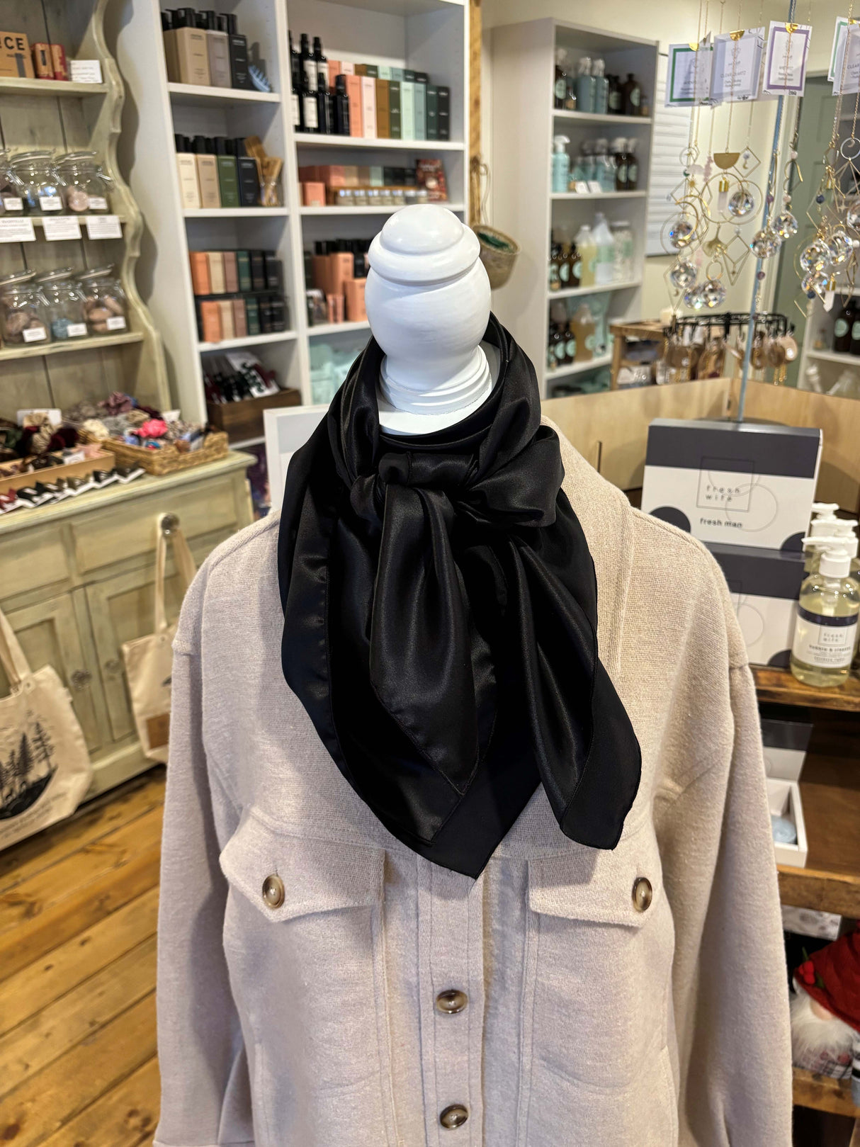 Wild Rag/Silk Scarf - Solid Color