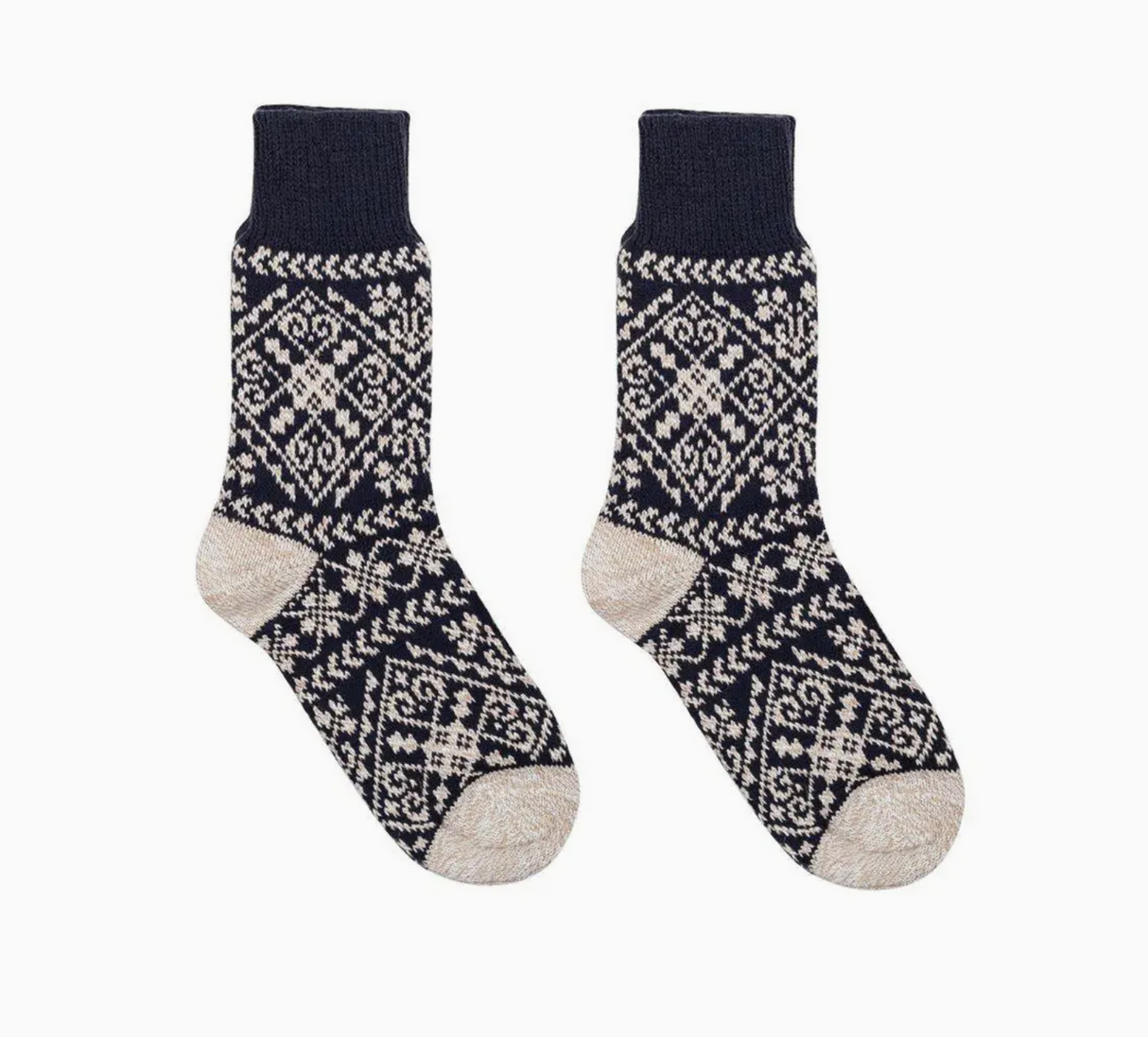 Nordic Socks Soft COZY™ Warm (Zelta - Navy) - Unisex