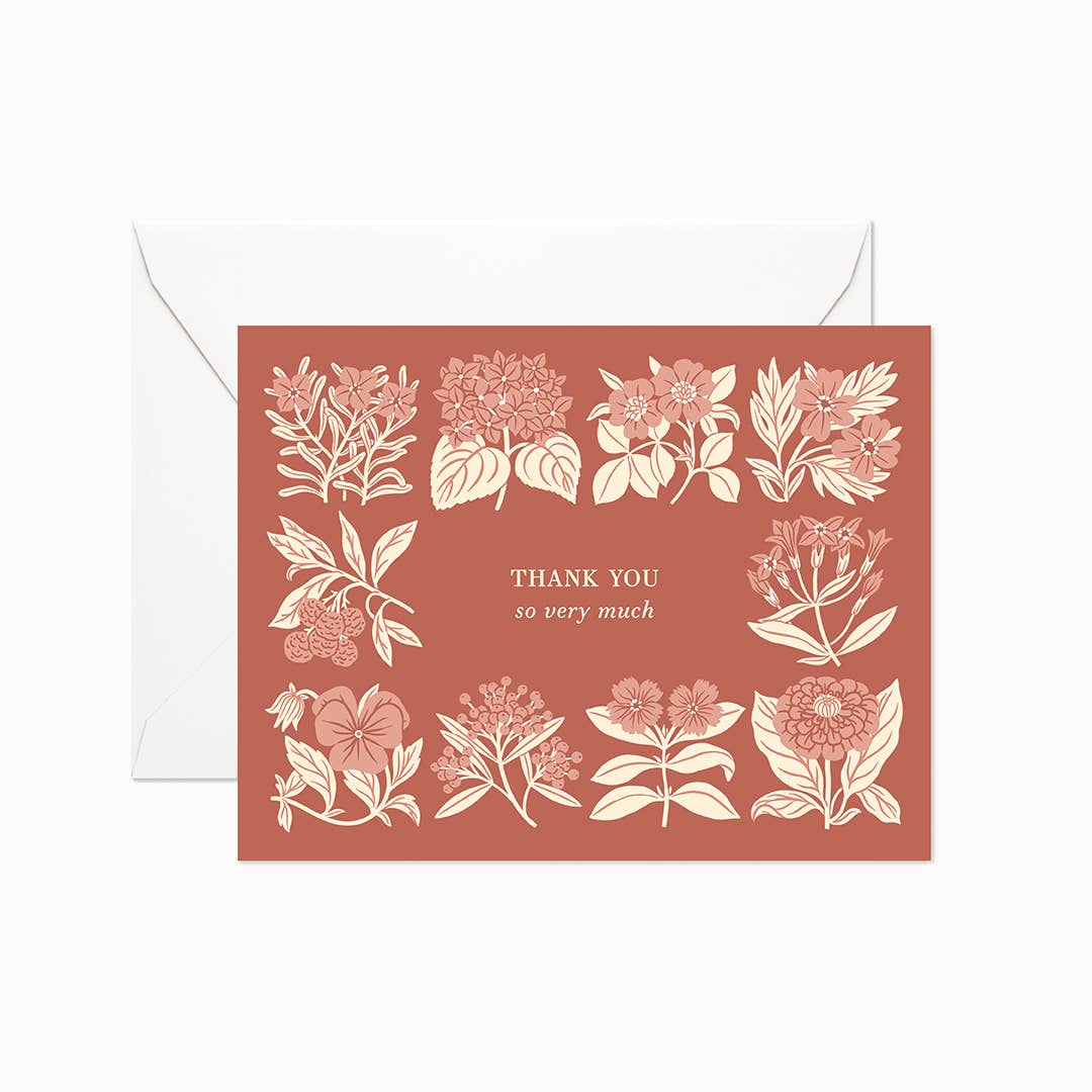 Thank You So Very Much | Greeting Card