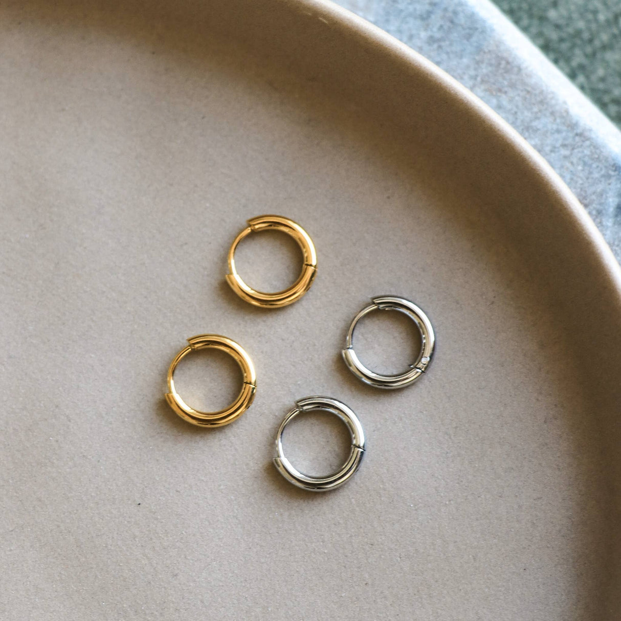 The Mini Hoops Stainless steel earrings