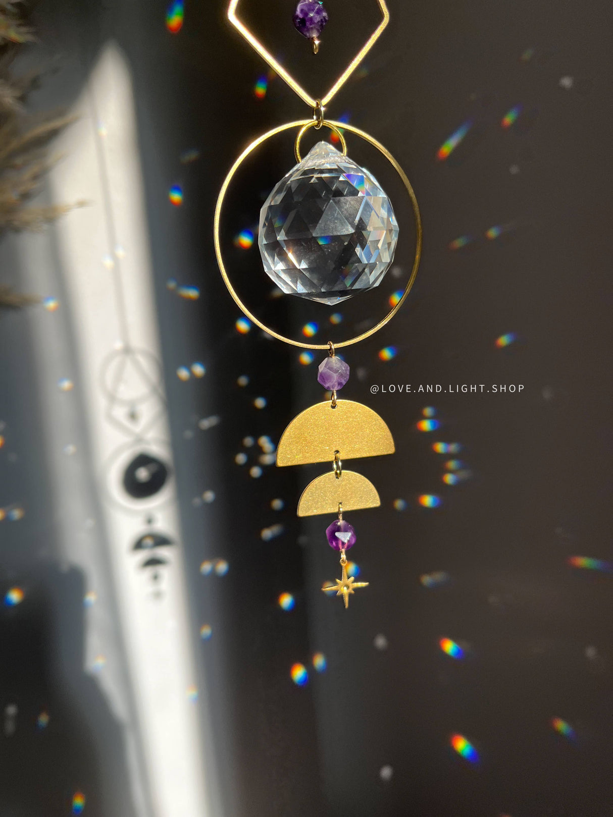 ESTELLA Amethyst Celestial Suncatcher