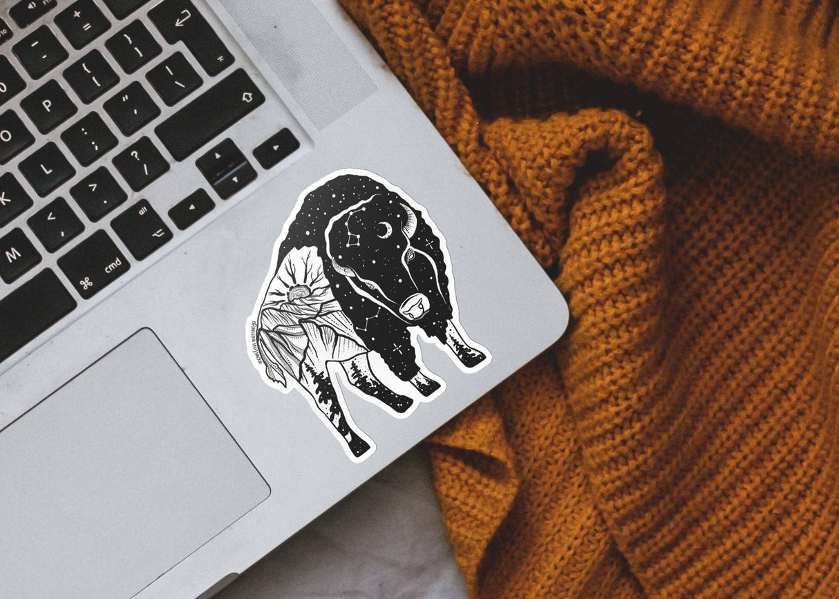 Bison Sticker