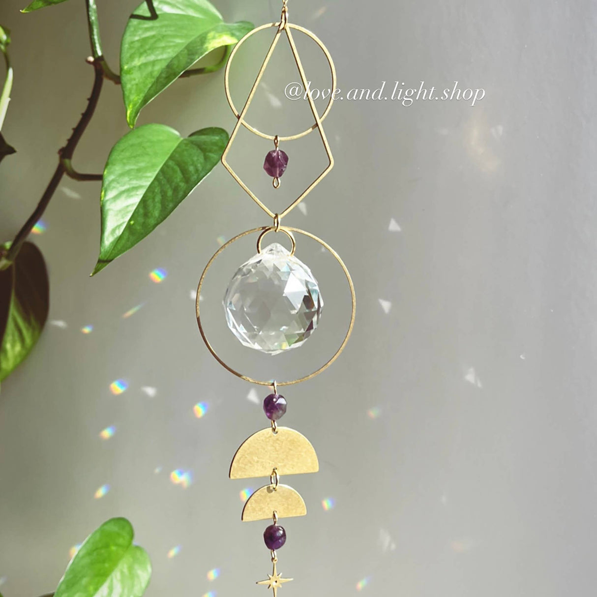 ESTELLA Amethyst Celestial Suncatcher