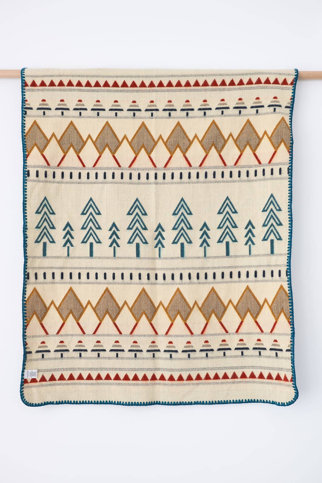 Tree Line Baby Blanket - Little Camper