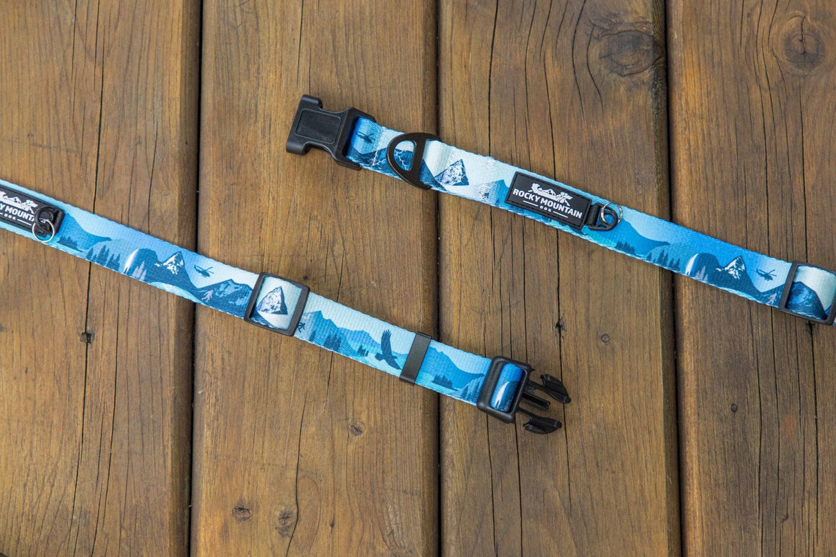 Kootenay Alpine Dog Collar: Green