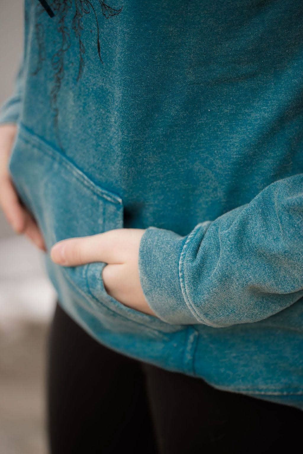 Floral Jellyfish Hoodie