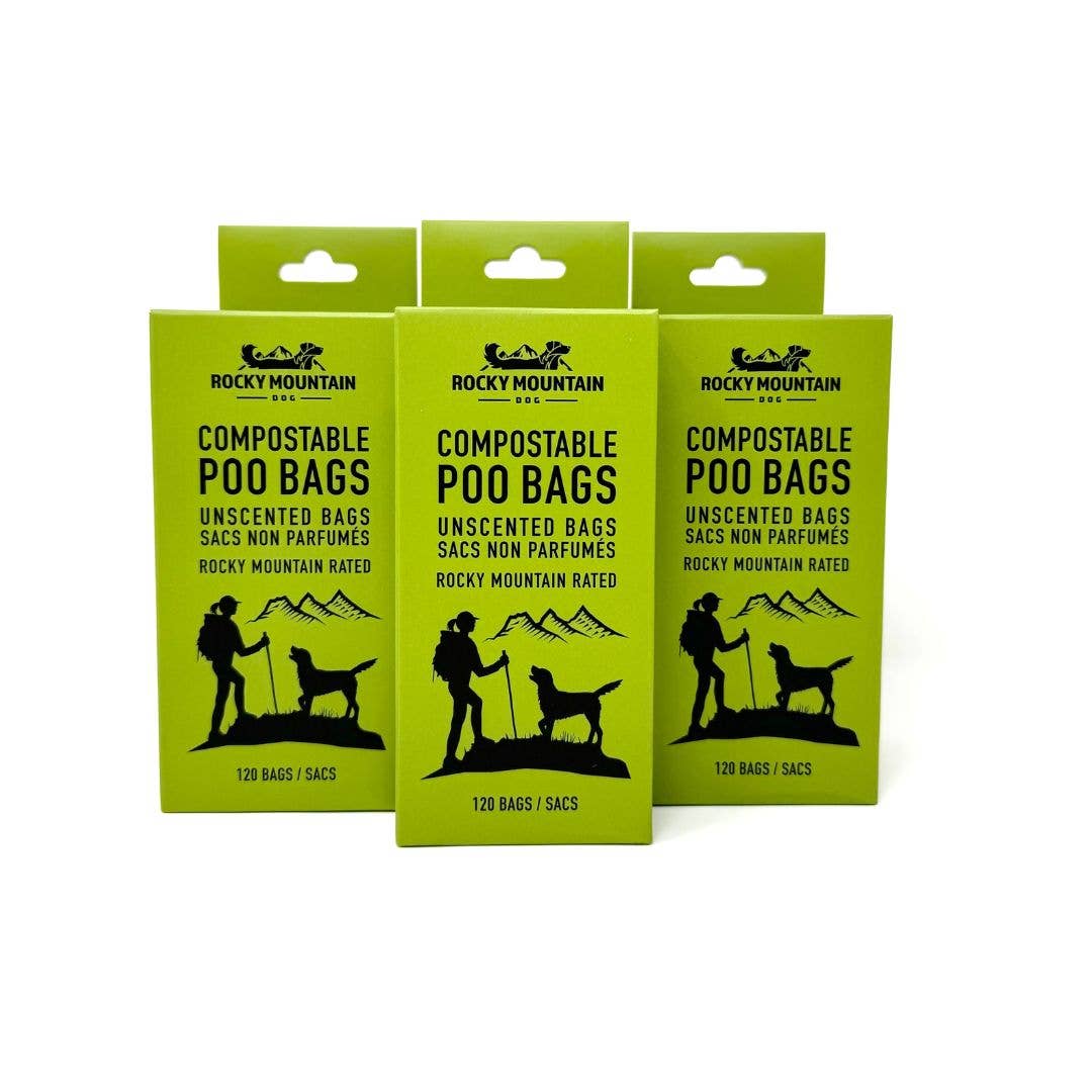 Compostable Poo Bags - Case of 6