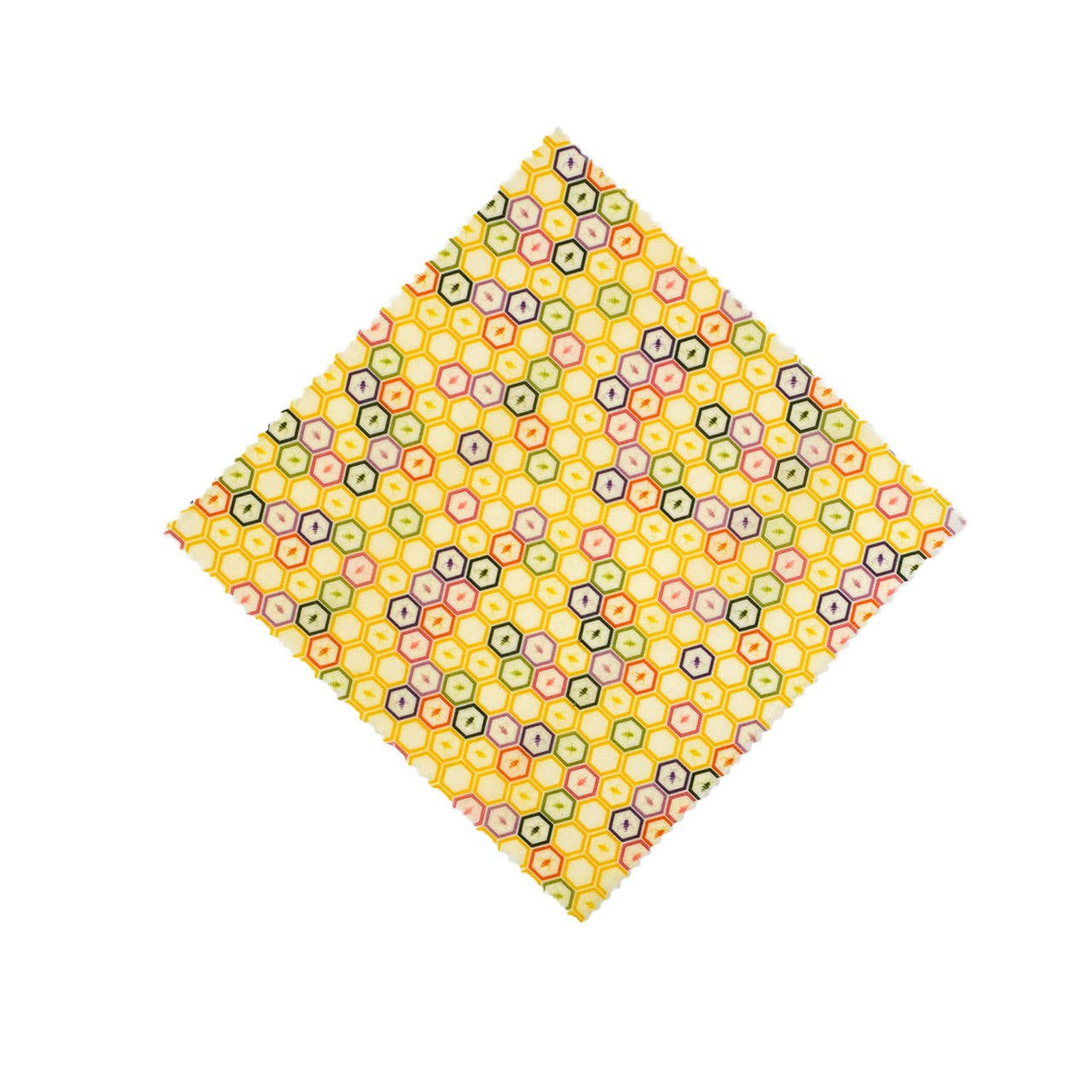 Beeswax Wrap for Food "A Single Medium Wrap": Vintage Veggies