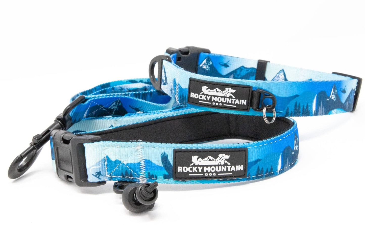Kootenay Alpine Dog Collar: Green