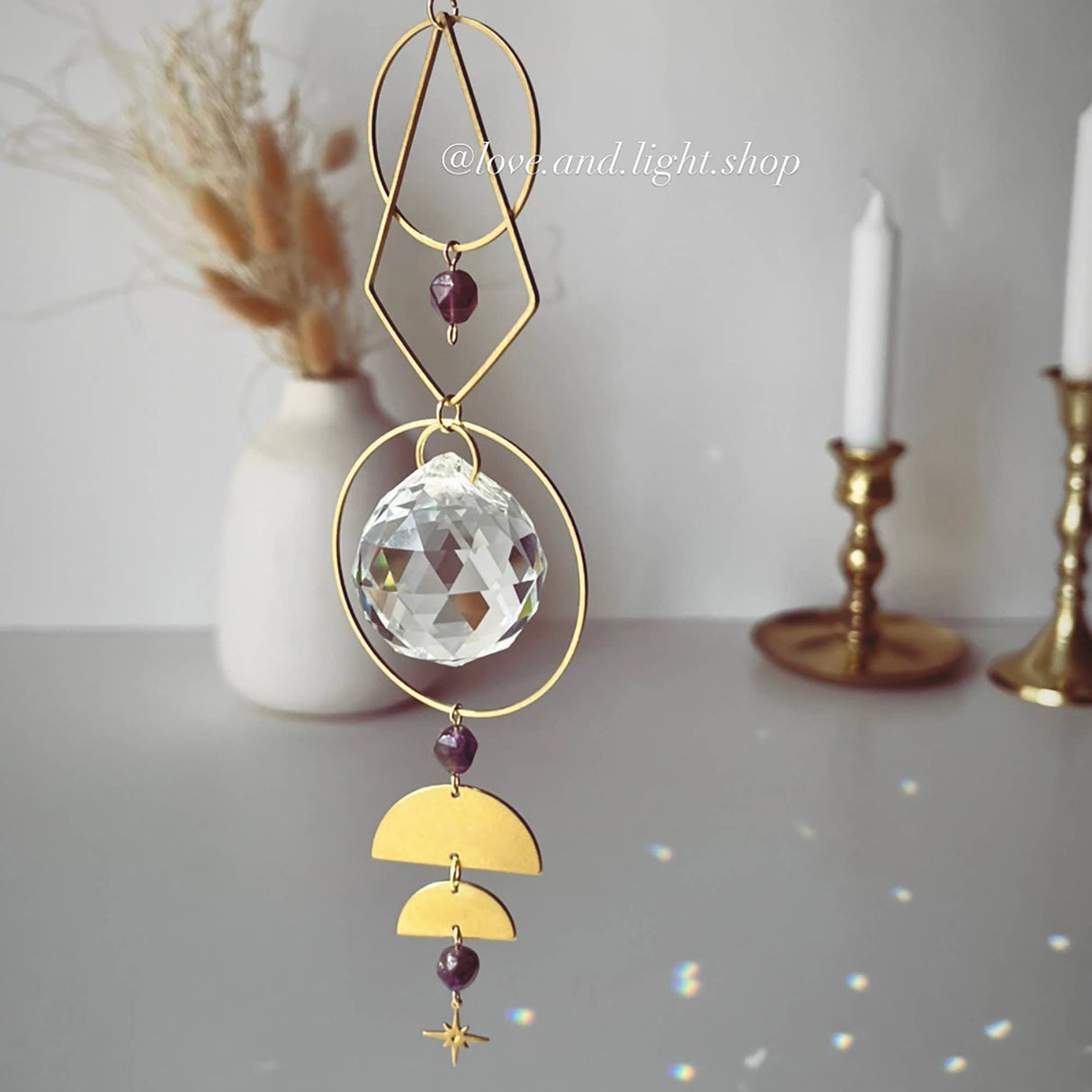ESTELLA Amethyst Celestial Suncatcher