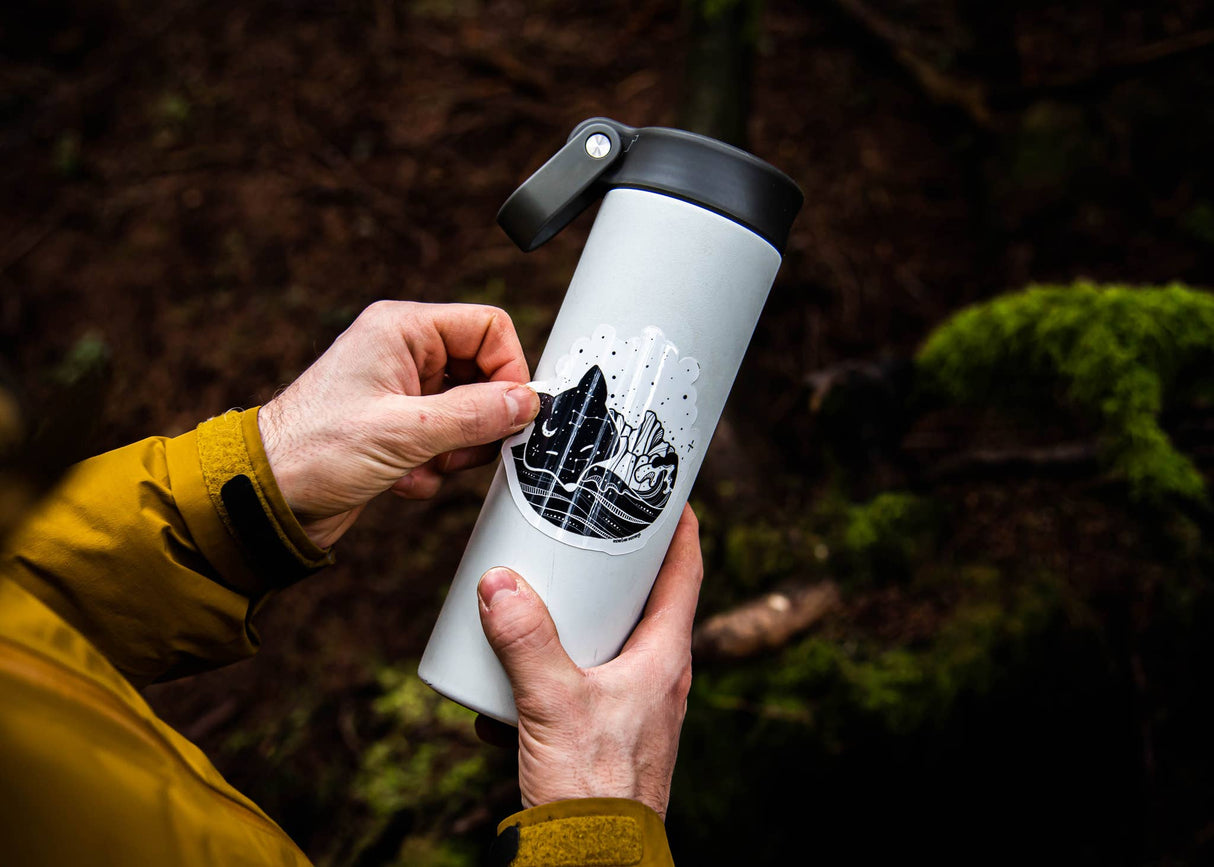 Sleeping Fox Sticker