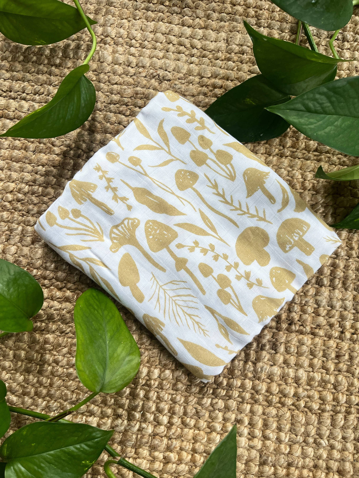 Mushroom Baby Blanket