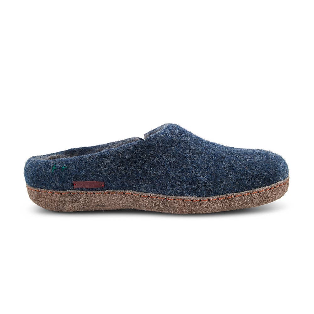 Classic Wool Slipper - Black
