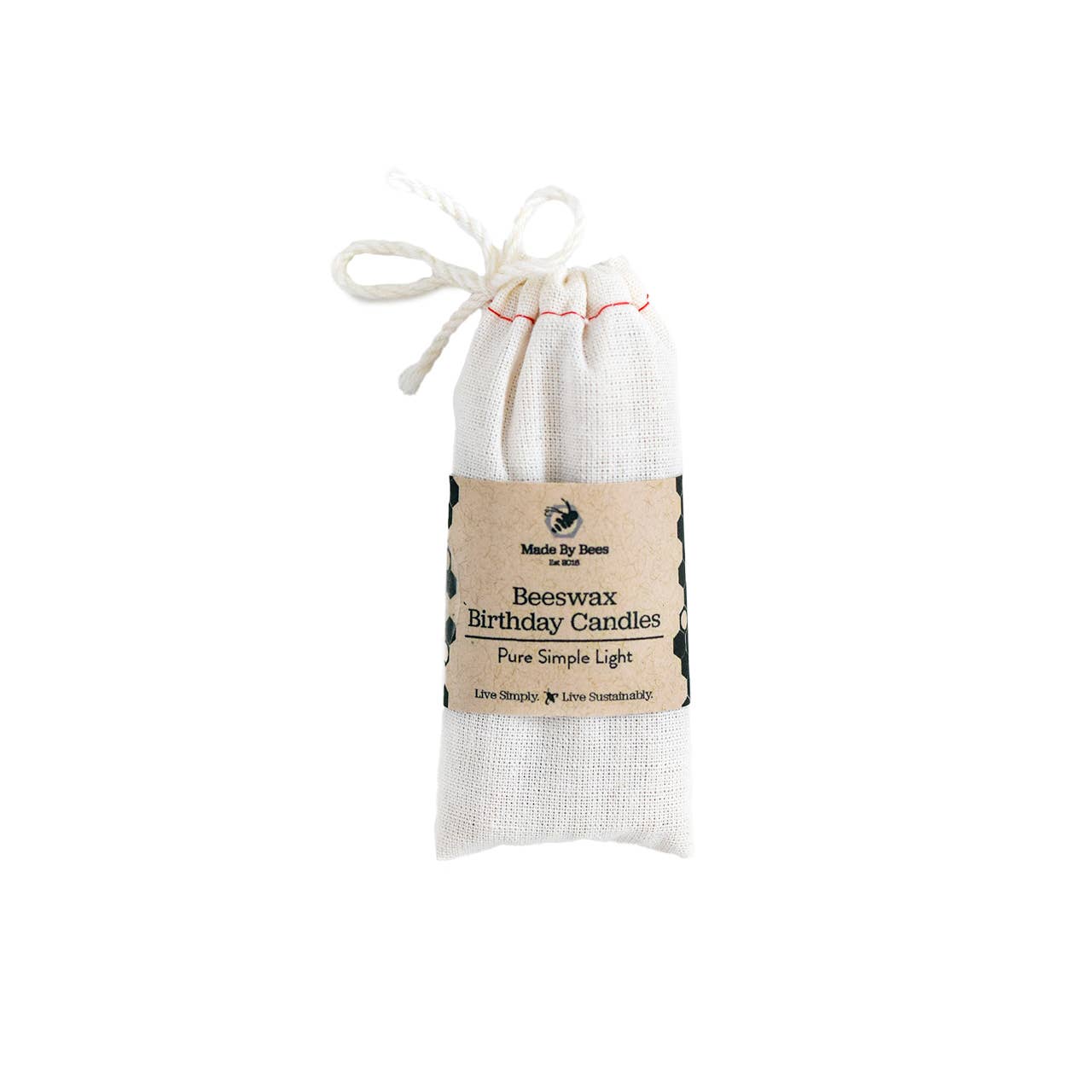 Beeswax Birthday Candles