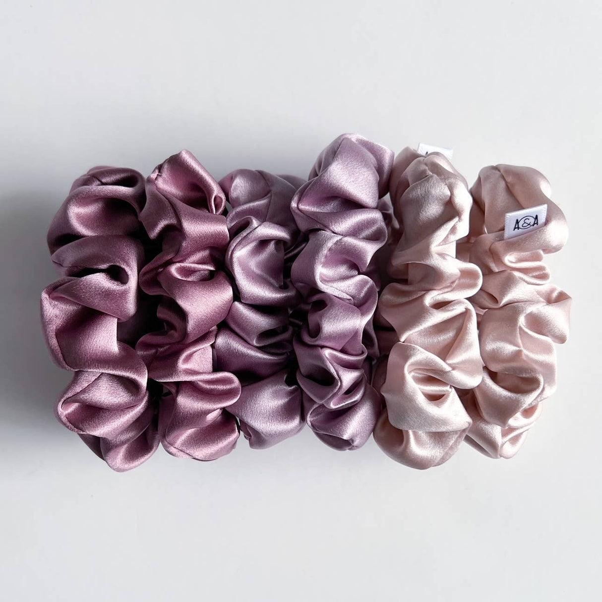 MINI Silk Scrunchies