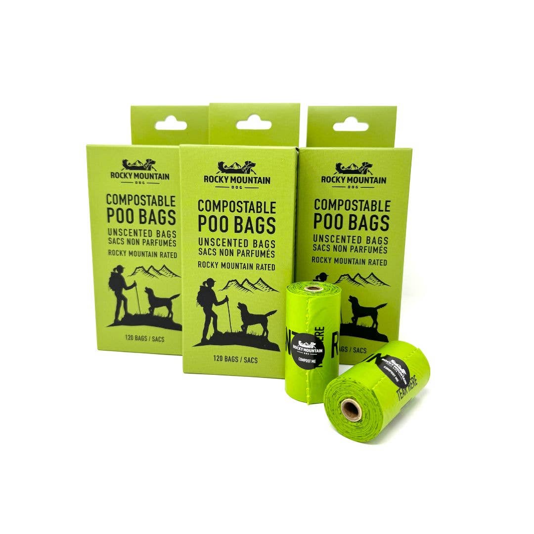 Compostable Poo Bags - Case of 6