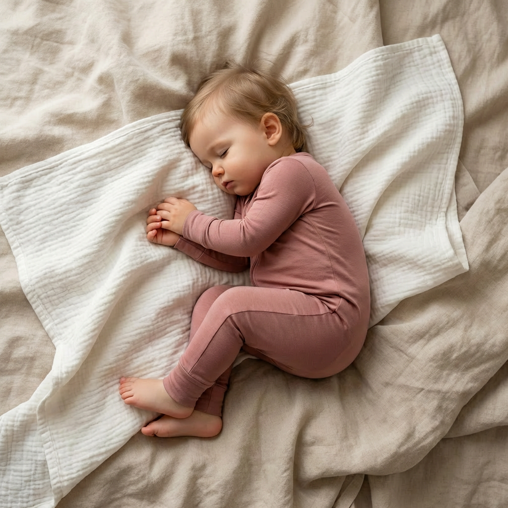 Blush Breeze - Bamboo Baby Romper – Soft Stretch Sleepwear