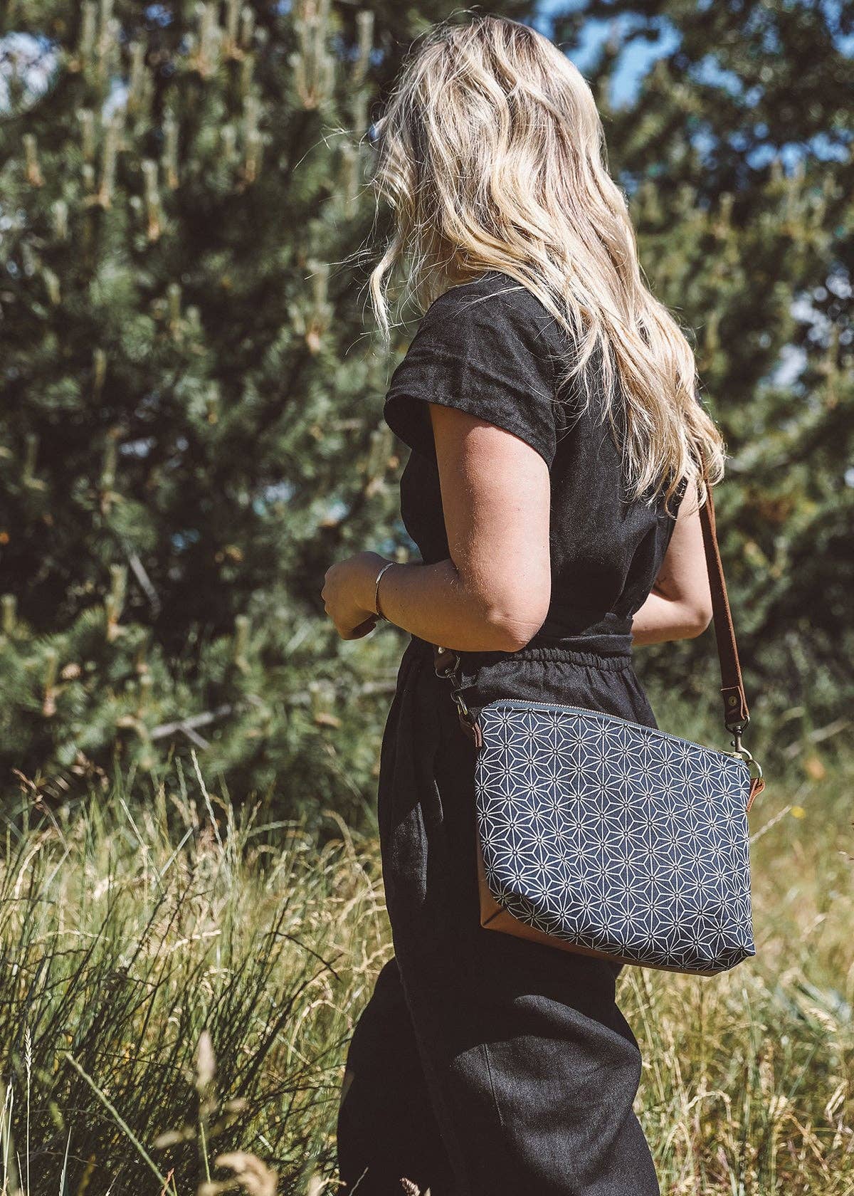 Brooklyn Mini Crossbody | Geometric
