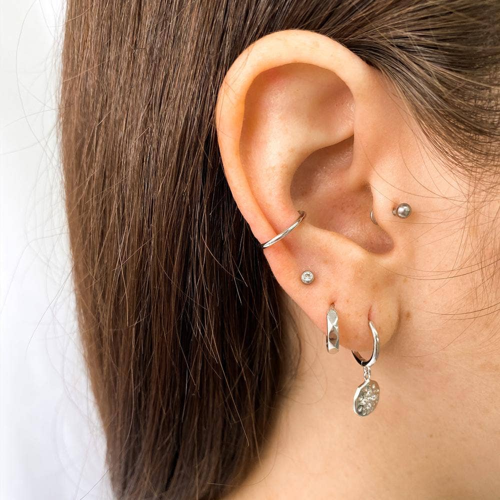 Ear Cuff Basic Silver