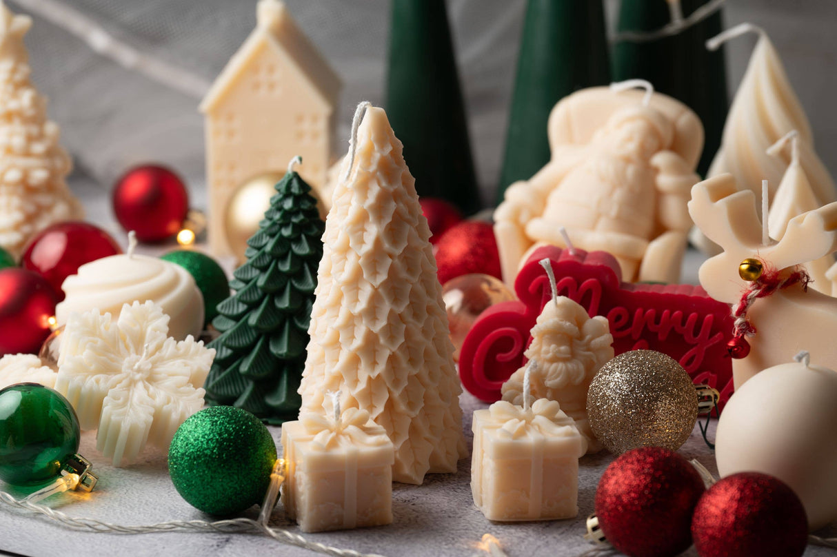 Christmas Tree Candle: Forest Pine Tree