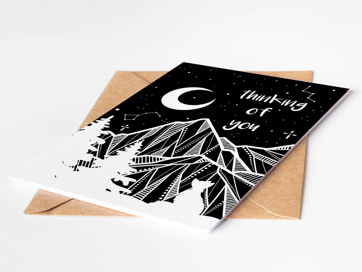 Thinking of You; Greeting Card