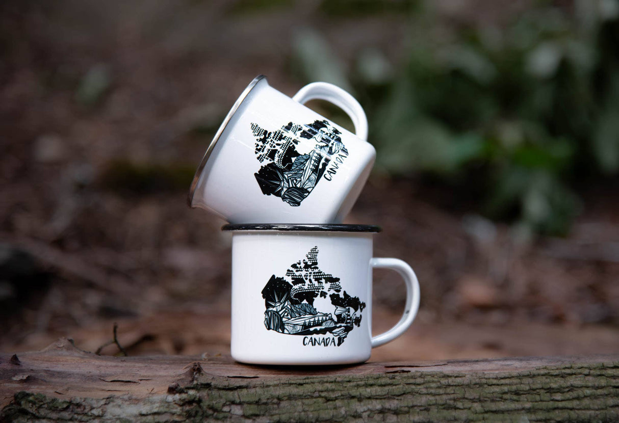 Canada, Camping Mug: Silver