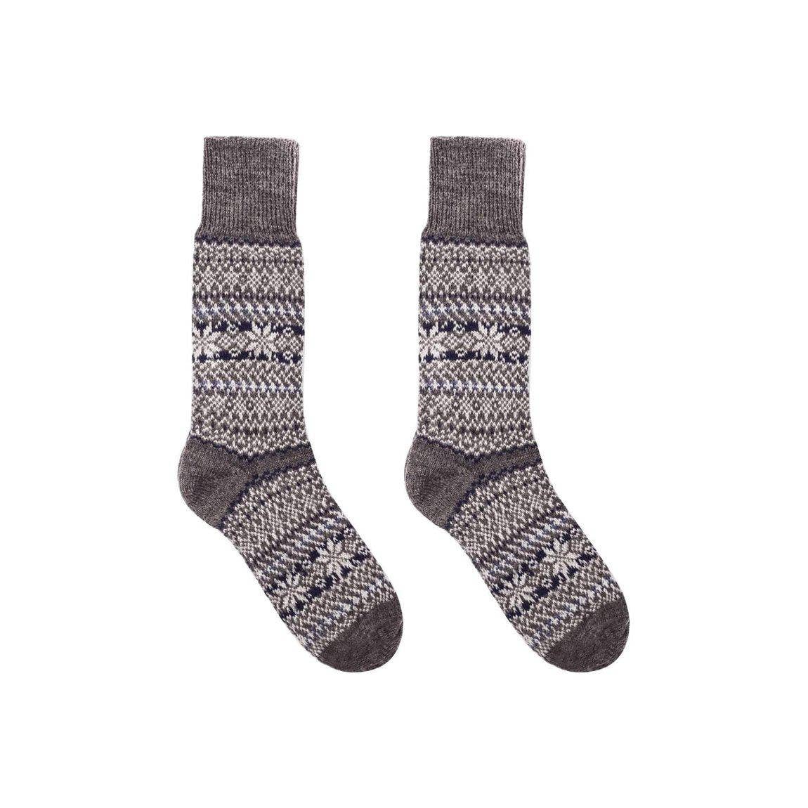 Nordic Socks Merino Wool - Sigrid - Charcoal