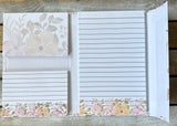 Floral B - 140 sheets Magnetic Closure Notebook