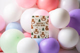 Welcome Little Bear - Greeting Card