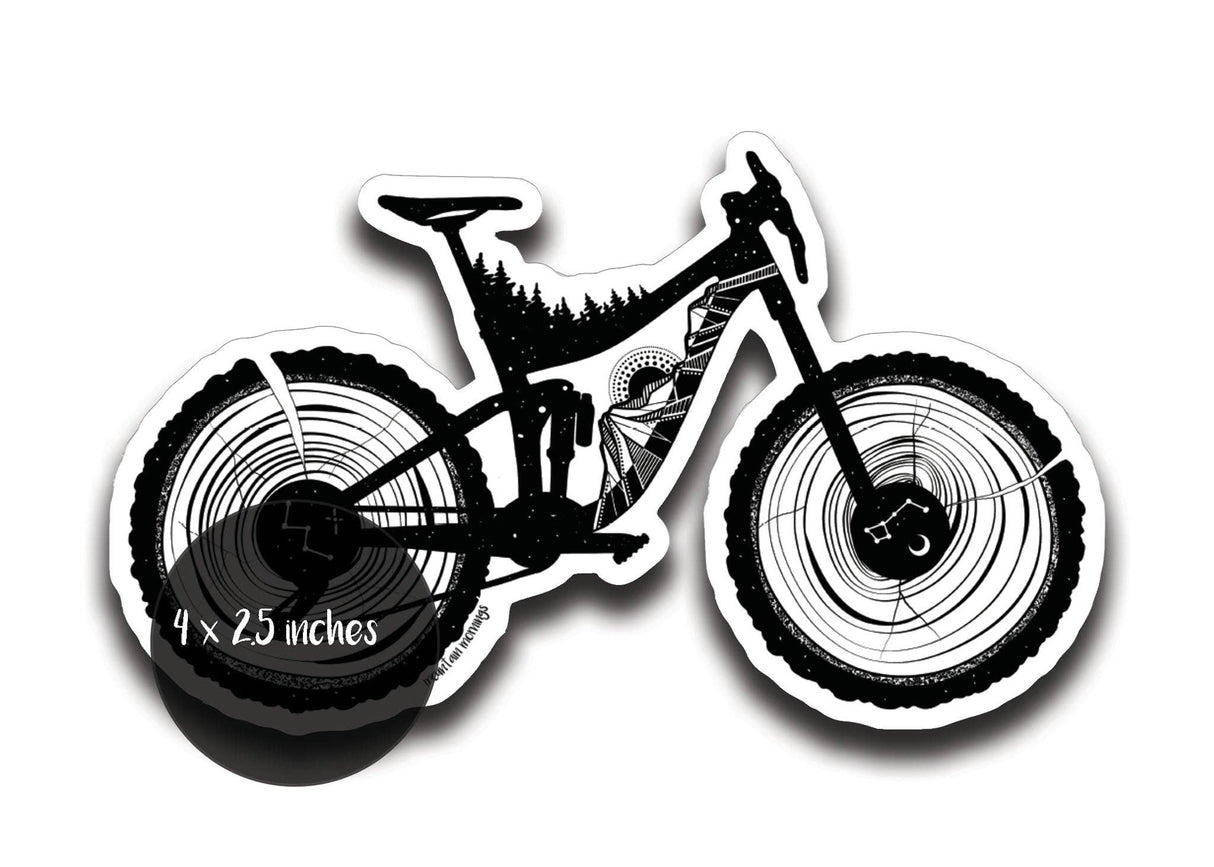 Mountain Bike Sticker