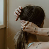 100% Silk Micro Scrunchie Trio