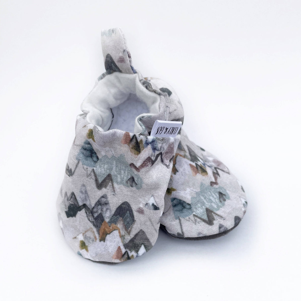 Earthy Mountain Baby Shoes