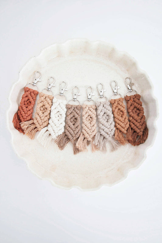 MARCY Macrame Keychain