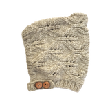 Narwhal Merino Wool Knit Bonnet