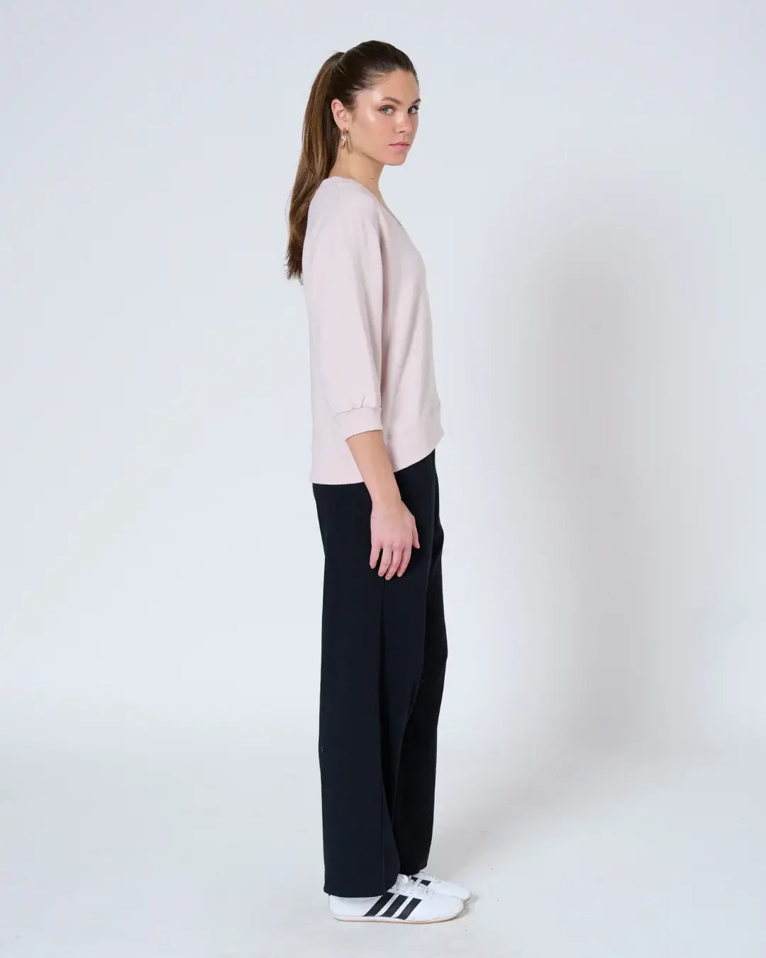 Anja V Neck Sweatshirt
