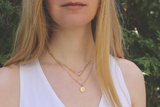 Pearl Chain Layering Necklace