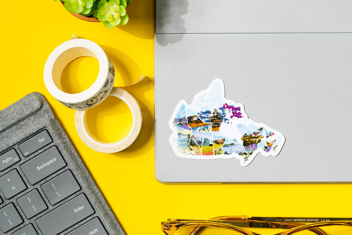 Canada Matte Vinyl Sticker
