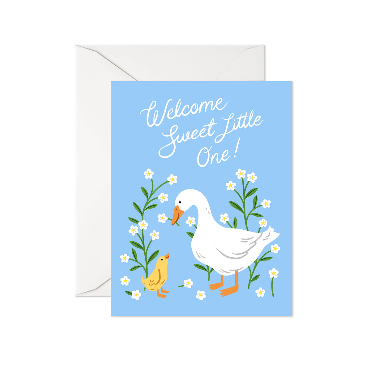 Welcome Sweet Little One | Greeting Card