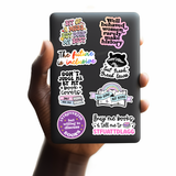 Funny Jesus sticker, Funny sticker, Laptop sticker 