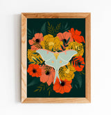 Luna Moth Print