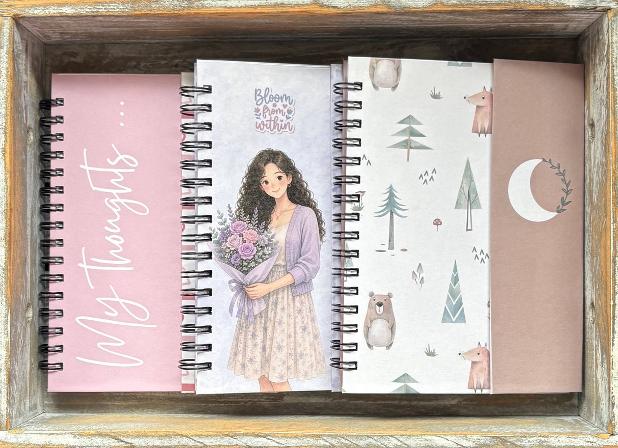 Forest Friends - 160 pages Magnetic Closure Notebook 