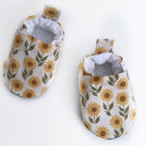 Sunflower Baby Shoes
