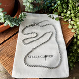 River Rope Chain: Yellow Gold / White Gold