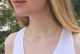 Satellite Ball Chain Layering Necklace